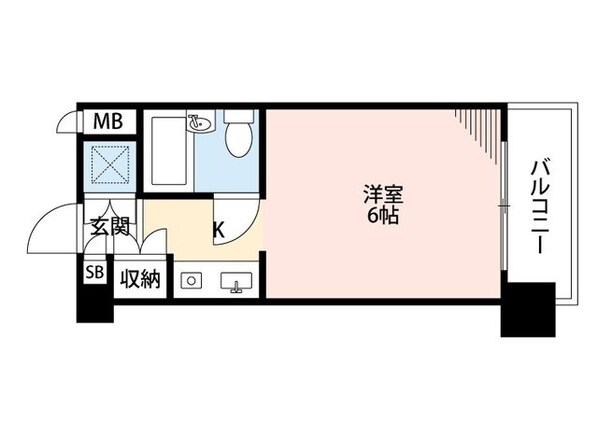 塚口駅 徒歩4分 6階の物件間取画像